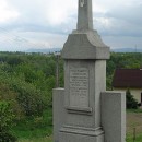 Krzyż przy ul. Piotrowickiej niedaleko granicy z Czechami